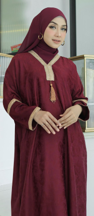 Kaftan Queen Marun